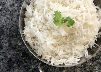 Steemed rice